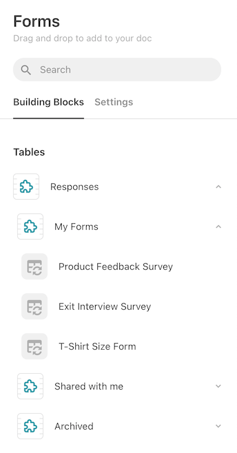Organize the URL list into folders