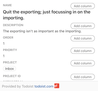 How attribution is displayed on hover